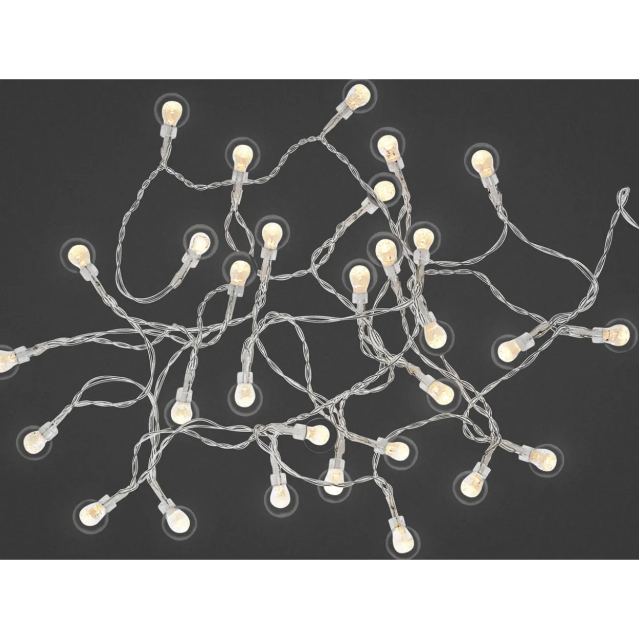 SOLAR LED-valonauha Kupla 30LED