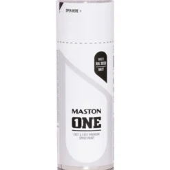 Spraymaali ONE® 400 ml, mattavalkoinen