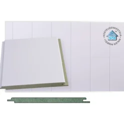 STP-0 ympäripontattu kosteudenkestävä MDF 10X160X2070 5KPL