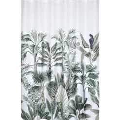 Suihkuverho Kotikulta 180 x 200 cm Palmunlehvät