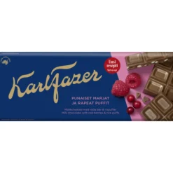 Suklaalevy Fazer 180 g punaiset marjat