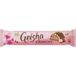 Suklaapatukka Fazer 50 g Geisha Crunchy