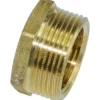Supistusnippa 1 1/4"-1" messinki