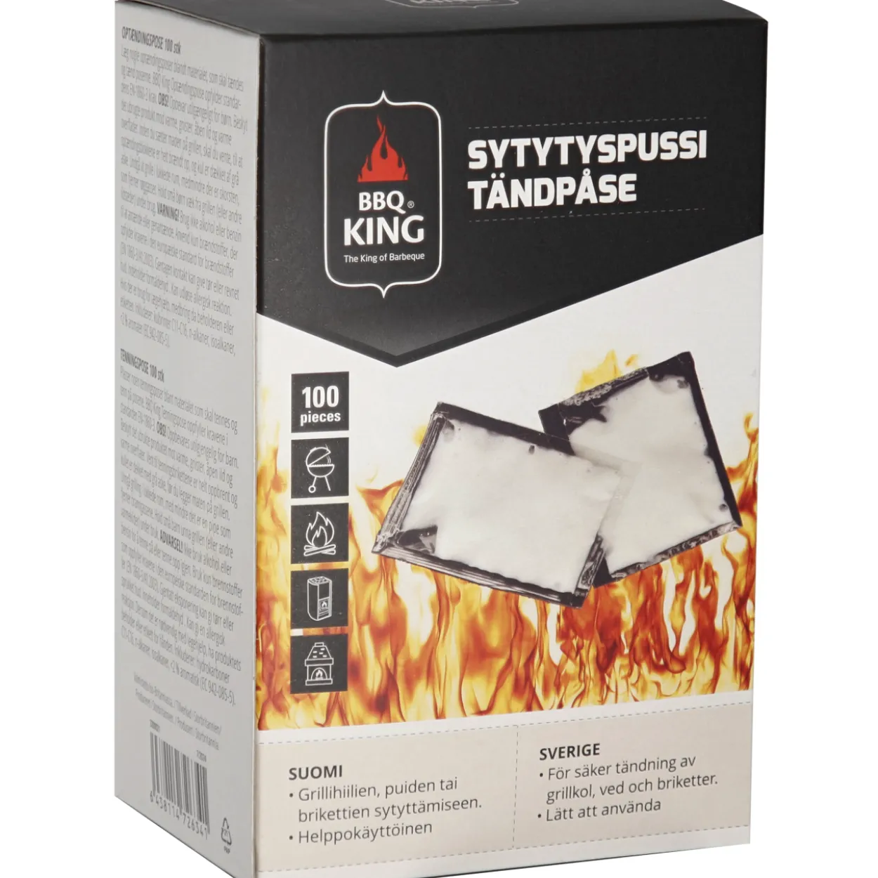 Sytytyspussit 100 kpl