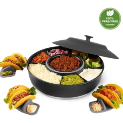 Taco-setti Emerio lämpökulholla