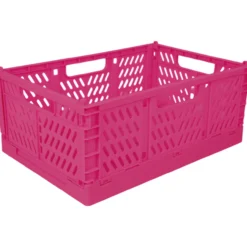Taitettava kori Miny L fuksia