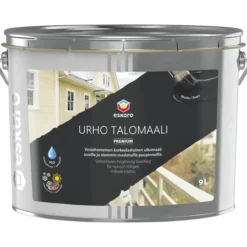Talomaali Eskaro Urho Premium 9 l, musta