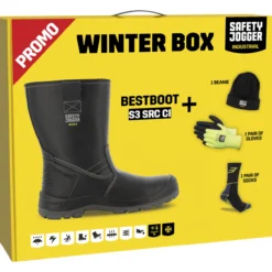 Talviturvasaapas Safety Jogger Winter Box S3 musta