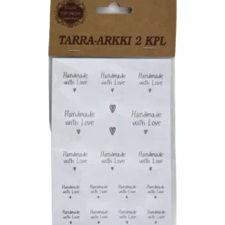 Tarra-arkki Iisi 2 kpl Handmade with Love