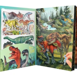 Tarrakirja Dino World Puffy