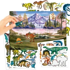 Tarrakirja Dino World Puffy