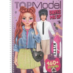 Tarrakirja TOPModel Dress Me Up Rebel Kitty iso