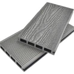 Terassilauta Cent 25 x 146 x 3900 mm 3D Ulkokalla puukomposiitti, harmaa