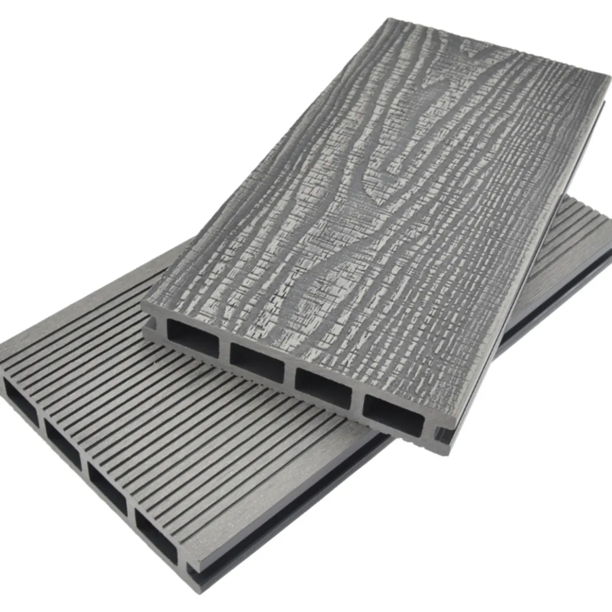 Terassilauta Cent 25 x 146 x 3900 mm 3D Ulkokalla puukomposiitti, harmaa