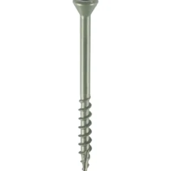 Terassiruuvi Brücke 4,2 x 55 mm, Ruspert, vihreä, 250 kpl