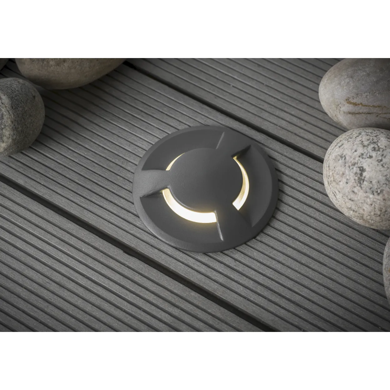 Terassivalaisin Holm IP65 PAR16 GU10 max 6 W, antrasiitti
