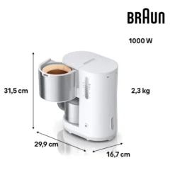 Termoskahvinkeitin Braun PurShine