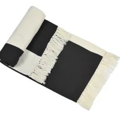 Torkkuhuopa Miny 125 x 150 cm mustavalkoinen