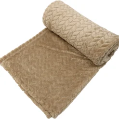 Torkkupeitto Kotikulta 130 x 160 cm Punos beige