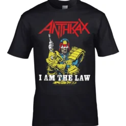 T-paita Anthrax I am The Law