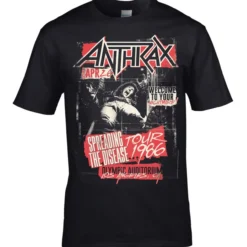 T-paita Anthrax Spreading the Disase