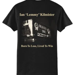 T-paita Lemmy Kilmister - Born to Lose, Lived to Win 1945-2015