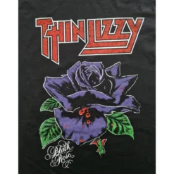 T-paita Thin Lizzy Black Rose