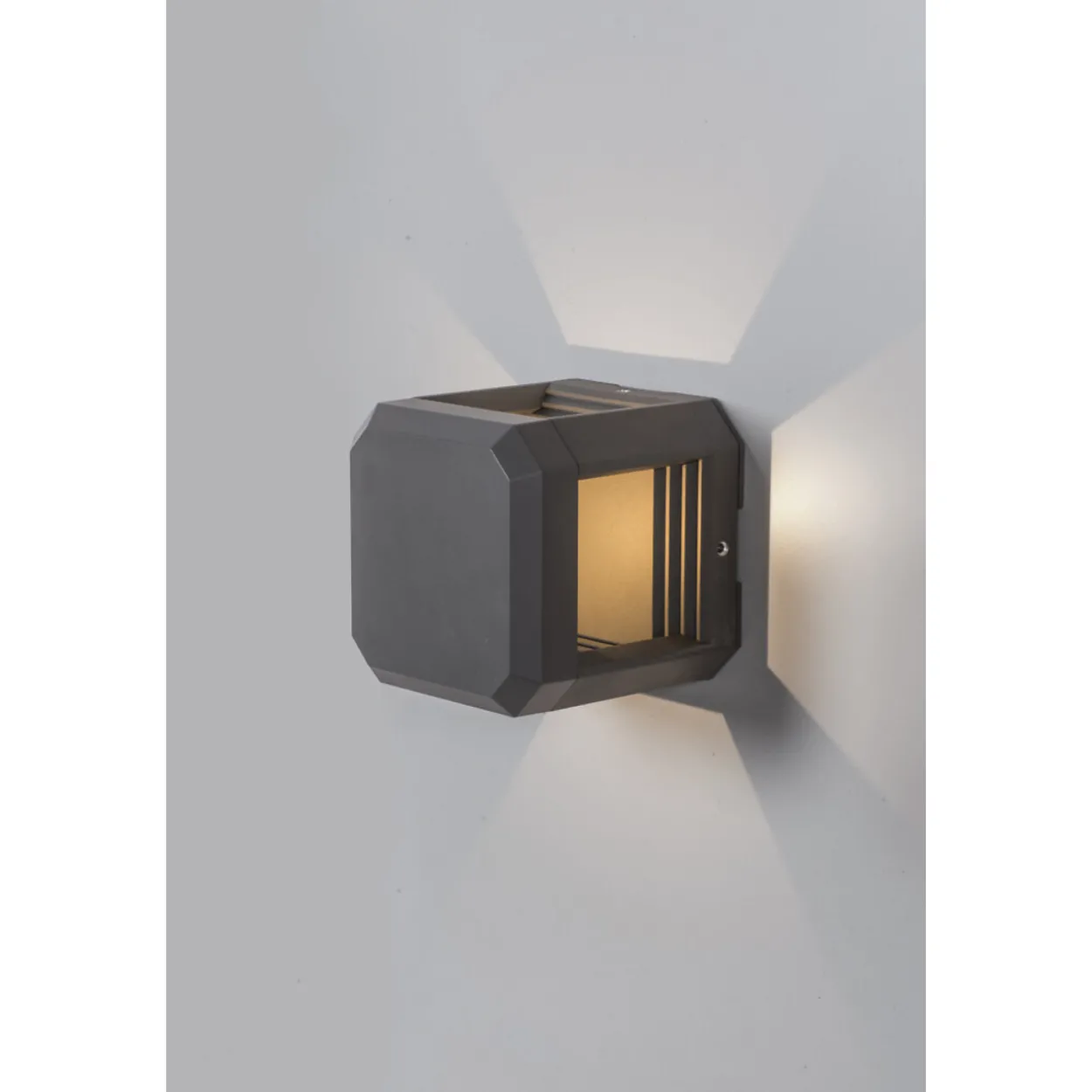 Tunnelmavalaisin Airam Flen IP44 LED 13W/830 AL, antrasiitti
