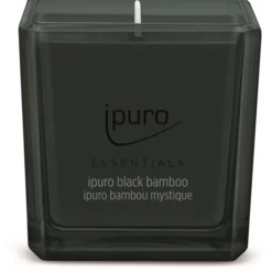 Tuoksukynttilä Ipuro Black Bamboo