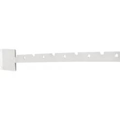 Tuuletusteline 44 cm valkoinen