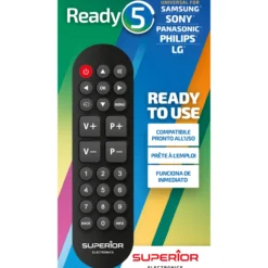 TV-kaukosäädin Superior helppokäyttöinen