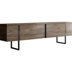 TV-taso Chic Home 180 cm Lyydia ruskea/musta