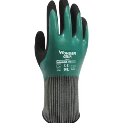 Työkäsine Wonder Grip Oliva, vihreä / musta