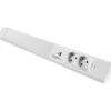 Työpistevalaisin Led Energie USB-porteilla 60cm 18W 1750lm 4000K