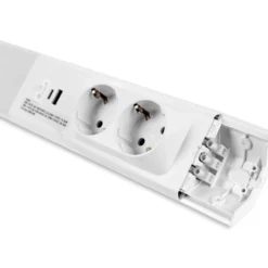 Työpistevalaisin Led Energie USB-porteilla 60cm 18W 1750lm 4000K