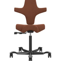 Työtuoli Lykke Comfort ergonominen oranssi