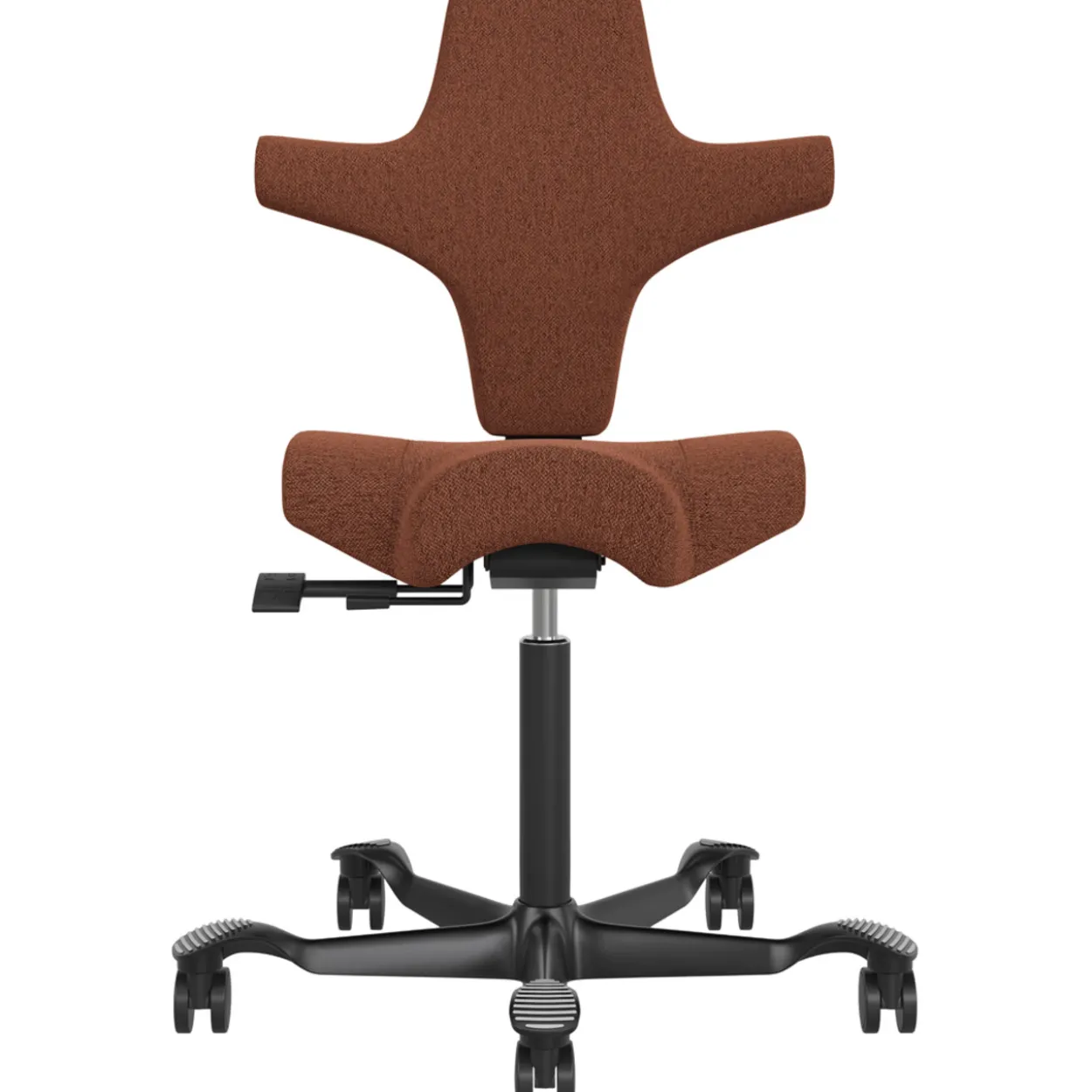 Työtuoli Lykke Comfort ergonominen oranssi