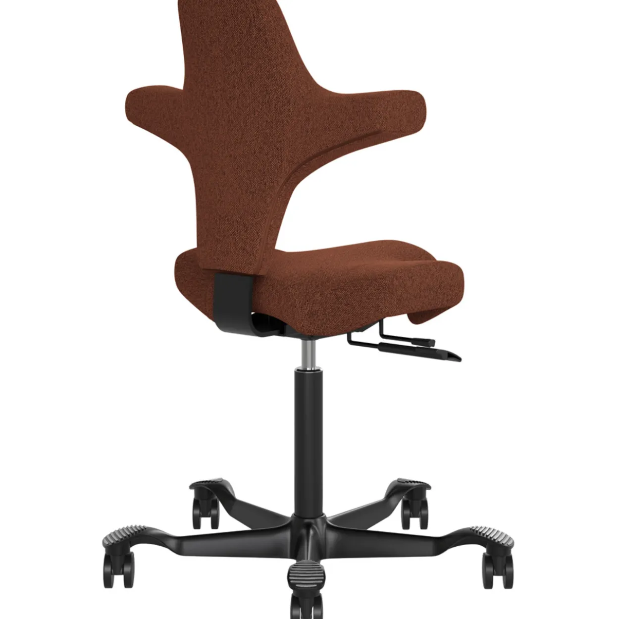 Työtuoli Lykke Comfort ergonominen oranssi