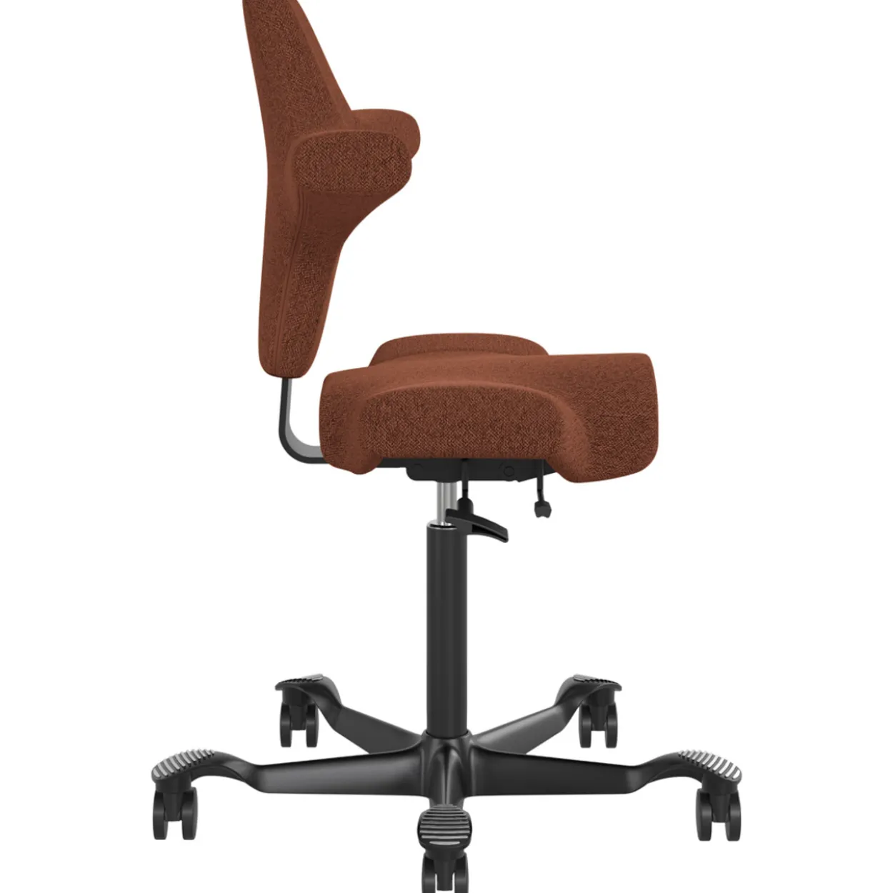 Työtuoli Lykke Comfort ergonominen oranssi