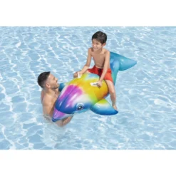 Uimalelu Bestway 168 x 66 cm ratsastettava delfiini