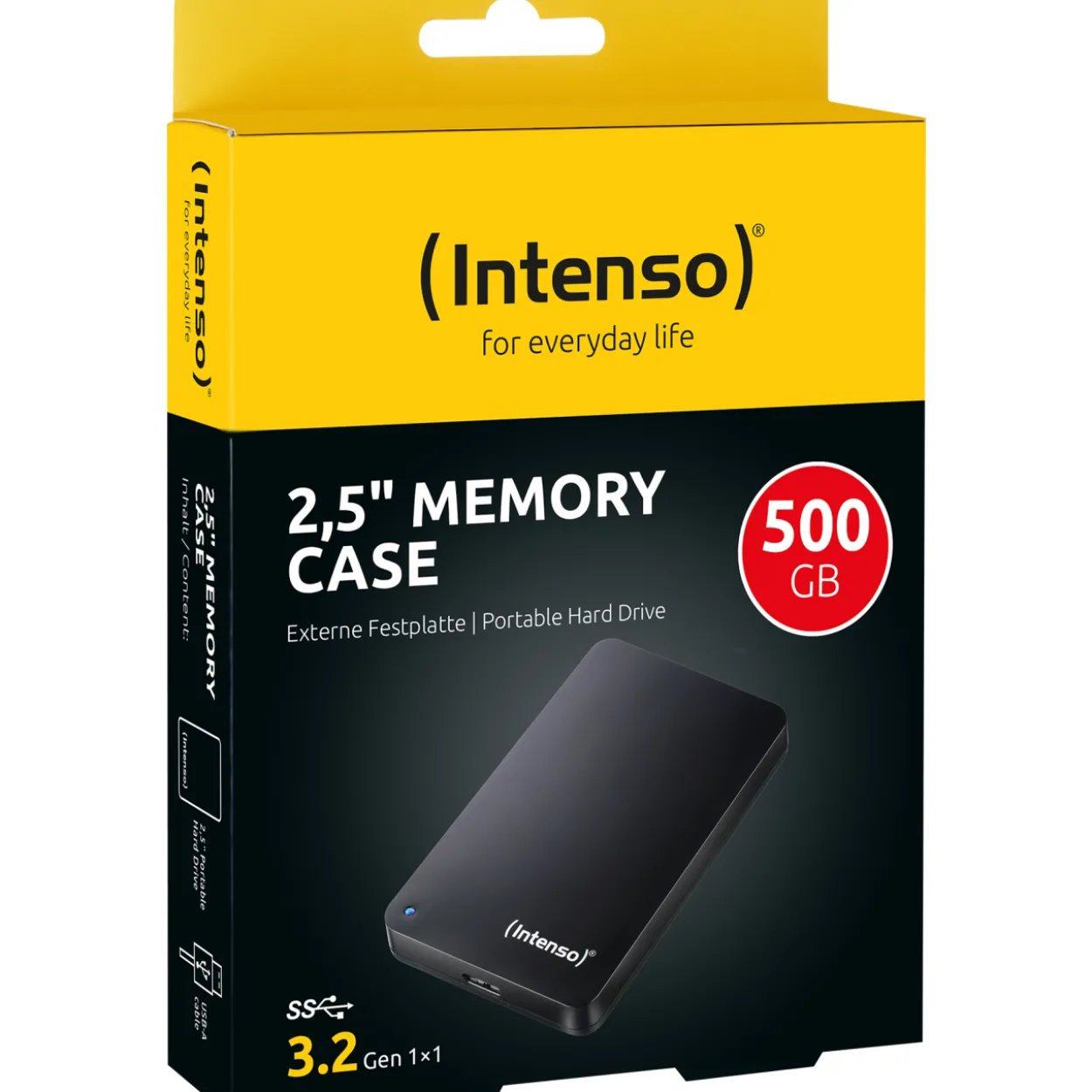 Ulkoinen kovalevy Intenso 500 GB