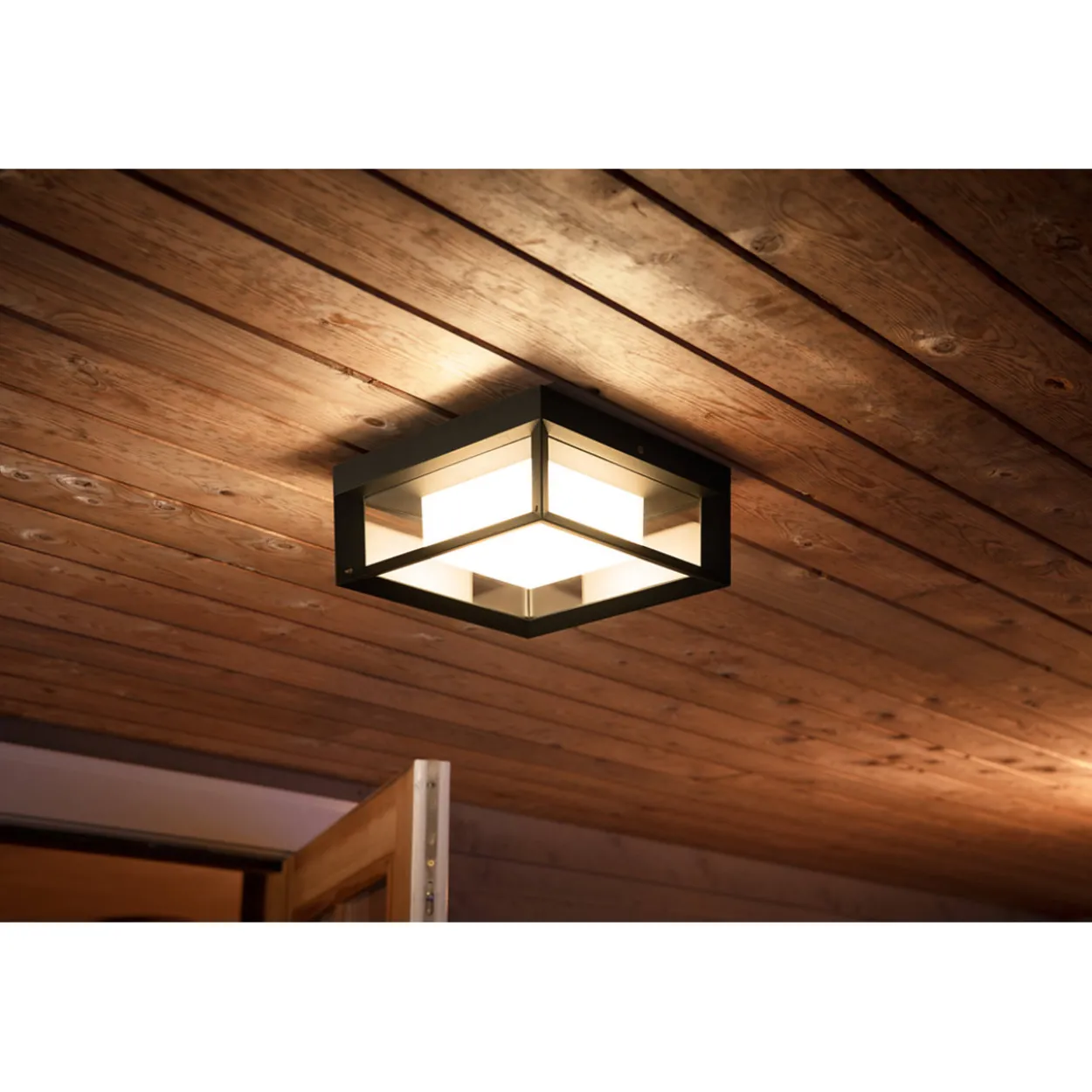 Ulkoseinävalaisin Philips Hue Econic White and Color Ambiance