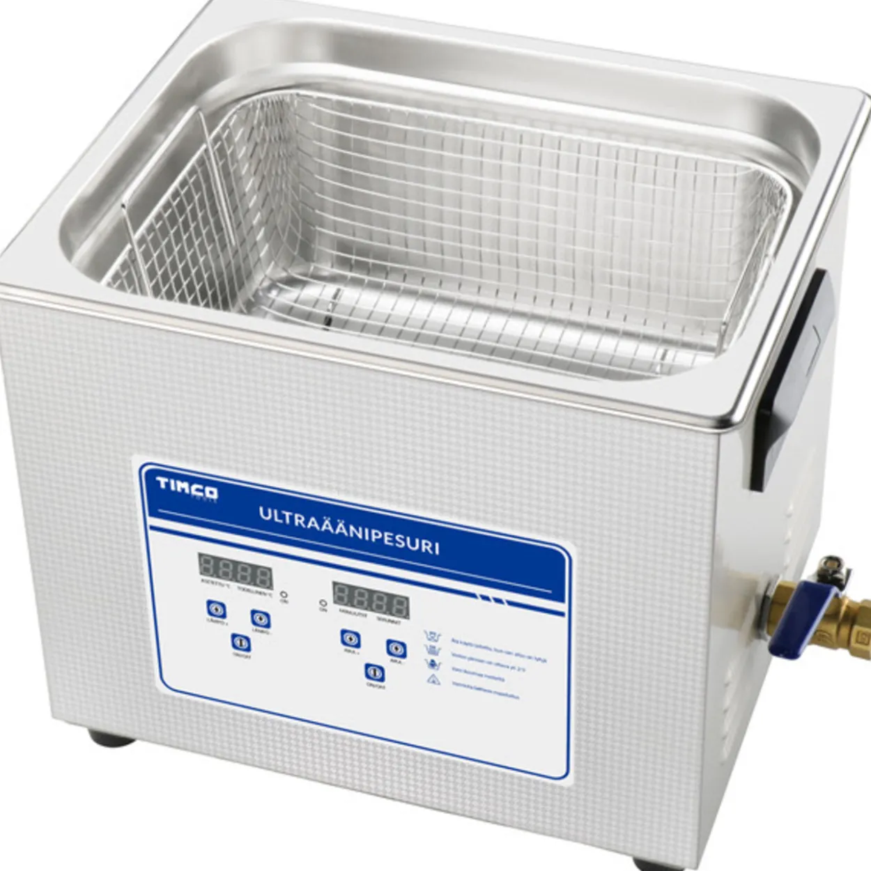 Ultraäänipesuri Timco 15 l INOX