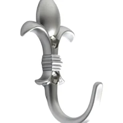 Vaatekoukku Carrara 72 mm, samakki/mattakromi