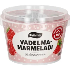 Vadelmamarmeladi Priima 260 g