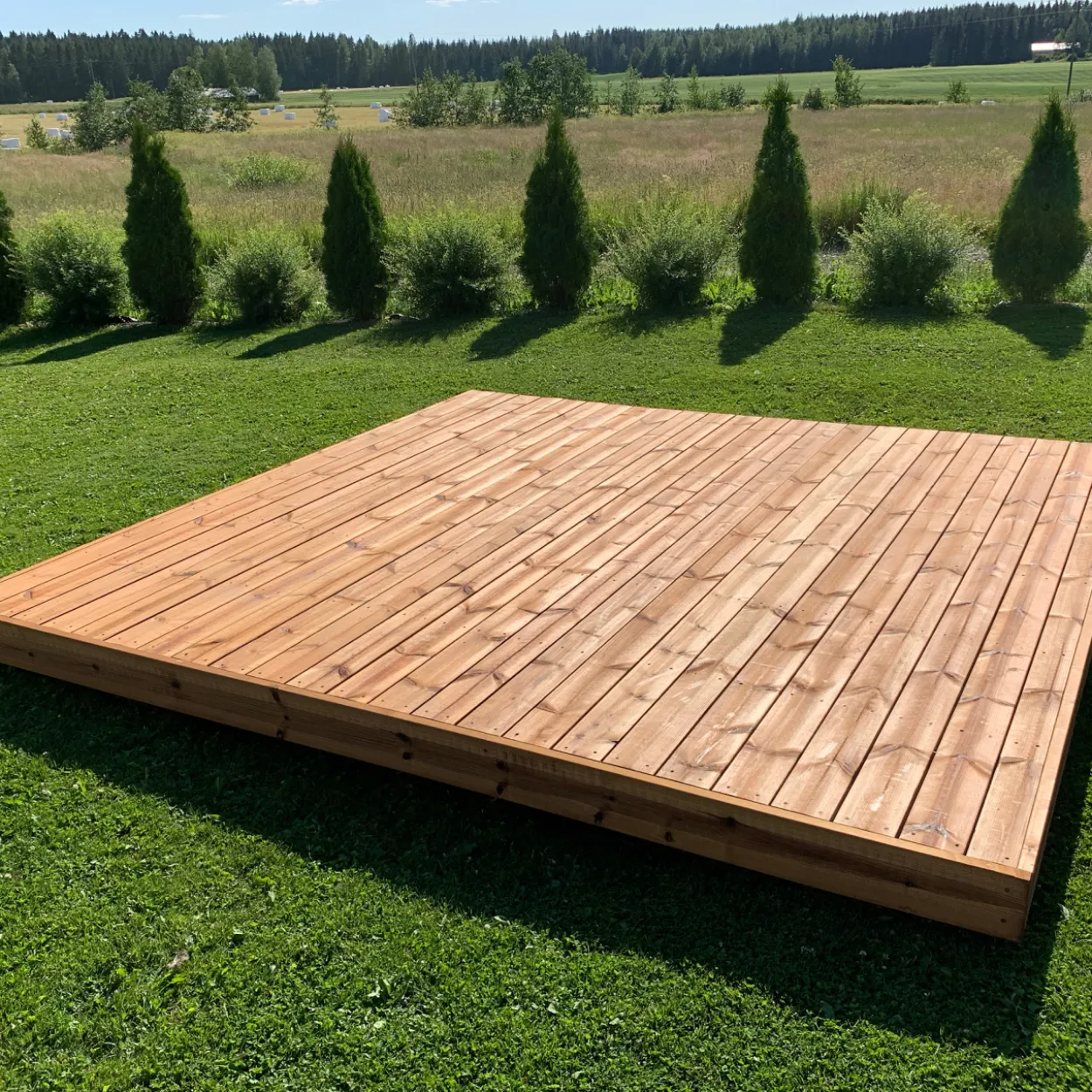 Valmisterassi Patio Terassit Classic 4x6 kestopuu