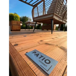 Valmisterassi 1x3 Patio Terassit Classic kestopuu