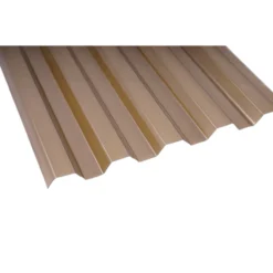 Valokate Keraplast PC Sun trapetsilevy 0,8 mm pronssi 1040 x 3000 mm