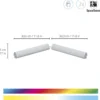 Valopalkkivalaisin WiZ Bar Linear Light, 2 kpl
