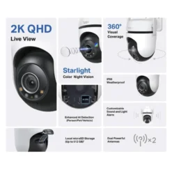 Valvontakamera TP-LINK Tapo C520WS